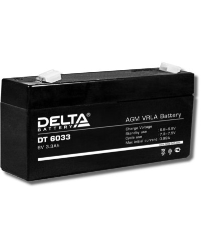 Delta DT 6033. Аккумулятор герметичный свинцово-кислотный. Delta в Норильске