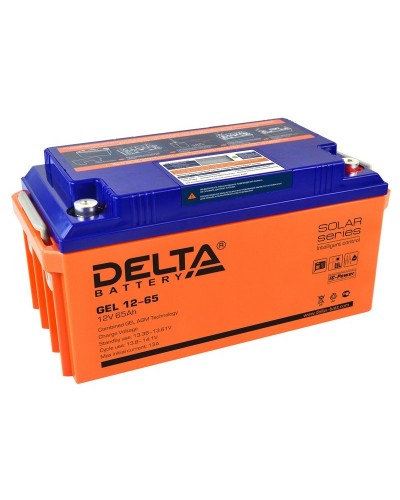 Delta GEL 12-65. Аккумулятор герметичный свинцово-кислотный. Delta в Норильске