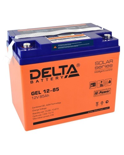 Delta GEL 12-85. Аккумулятор герметичный свинцово-кислотный. Delta в Норильске