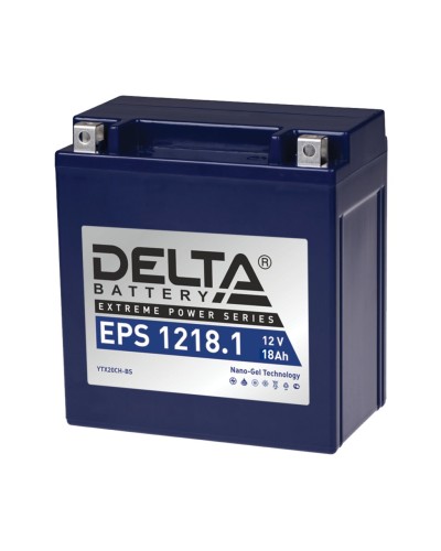 Delta EPS 1218.1. Аккумулятор герметичный свинцово-кислотный стартерный. Delta в Норильске