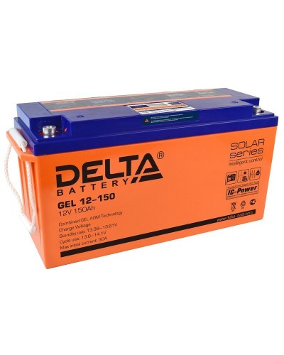 Delta GEL 12-150. Аккумулятор герметичный свинцово-кислотный. Delta в Норильске