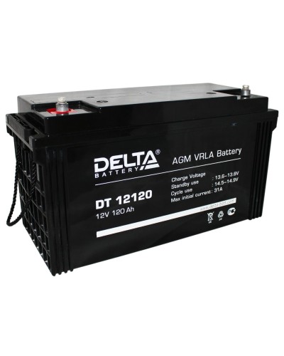 Delta DT 12120. Аккумулятор герметичный свинцово-кислотный. Delta в Норильске