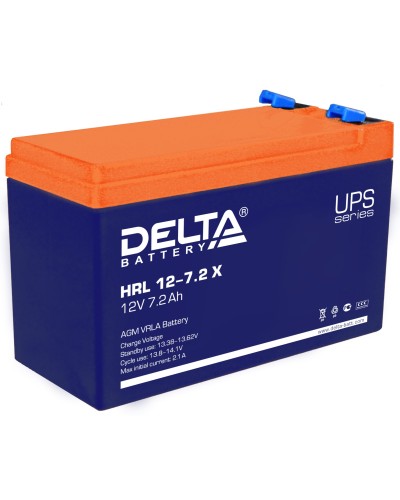 Delta HRL 12-7.2 X. Аккумулятор герметичный свинцово-кислотный. Delta в Норильске