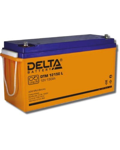 Delta DTM 12150 L. Аккумулятор герметичный свинцово-кислотный. Delta в Норильске