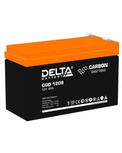 Delta CGD 1208. Аккумулятор герметичный свинцово-кислотный. Delta в Норильске