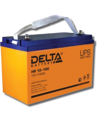 Delta HR 12-100. Аккумулятор герметичный свинцово-кислотный. Delta в Норильске