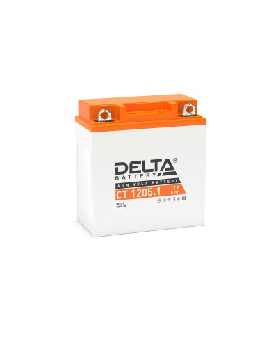 Delta CT 1205.1. Аккумулятор герметичный свинцово-кислотный стартерный. Delta в Норильске