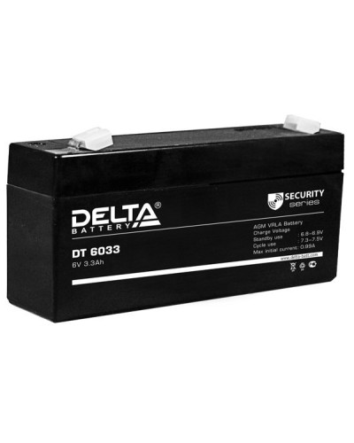 Delta DT 6033 (125мм). Аккумулятор герметичный свинцово-кислотный. Delta в Норильске