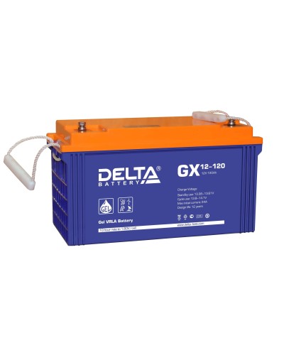 Delta GX 12-120. Аккумулятор герметичный свинцово-кислотный. Delta в Норильске