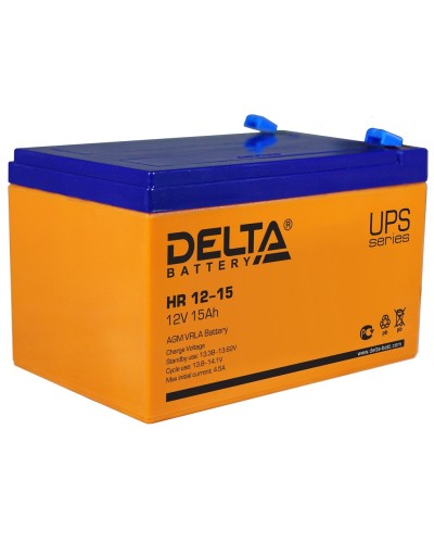 Delta HR 12-15. Аккумулятор герметичный свинцово-кислотный. Delta в Норильске