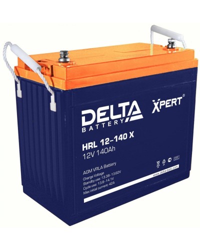 Delta HRL 12-140 X. Аккумулятор герметичный свинцово-кислотный. Delta в Норильске