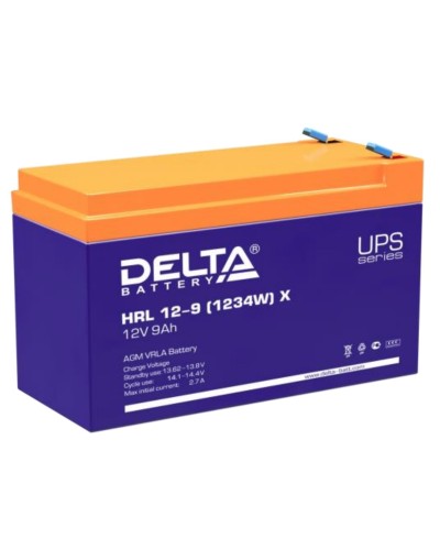 Delta HRL 12-9 X (1234W). Аккумулятор герметичный свинцово-кислотный. Delta в Норильске