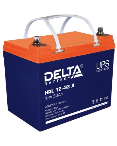 Delta HRL 12-33 X. Аккумулятор герметичный свинцово-кислотный. Delta в Норильске