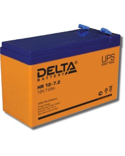 Delta HR 12-7.2. Аккумулятор герметичный свинцово-кислотный. Delta в Норильске