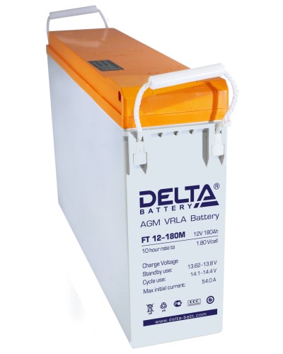 Delta FT 12-180 M. Аккумулятор герметичный свинцово-кислотный. Delta в Норильске