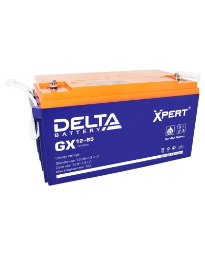 Delta GX 12-65. Аккумулятор герметичный свинцово-кислотный. Delta в Норильске