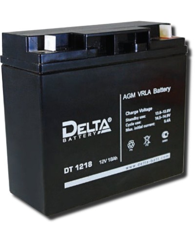 Delta DT 1218. Аккумулятор герметичный свинцово-кислотный. Delta в Норильске