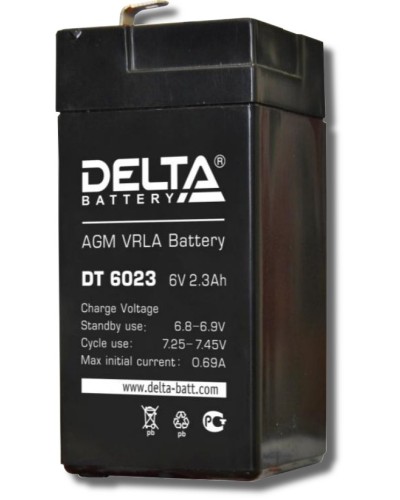 Delta DT 6023. Аккумулятор герметичный свинцово-кислотный. Delta в Норильске