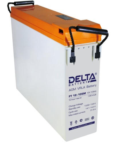 Delta FT 12-105 M. Аккумулятор герметичный свинцово-кислотный. Delta в Норильске