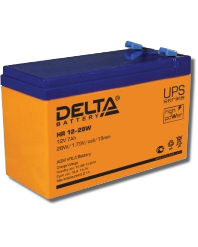 Delta HR 12-28 W. Аккумулятор герметичный свинцово-кислотный. Delta в Норильске