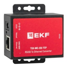 TSX-MC-232-TCP. Преобразователь RS-232 в Ethernet. EKF