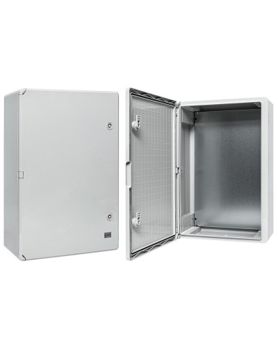 Бокс пластиковый с монтажной платой 600х400х200 IP65 PROxima (PB65MP008). Бокс пластиковый антивандальный. EKF в Норильске
