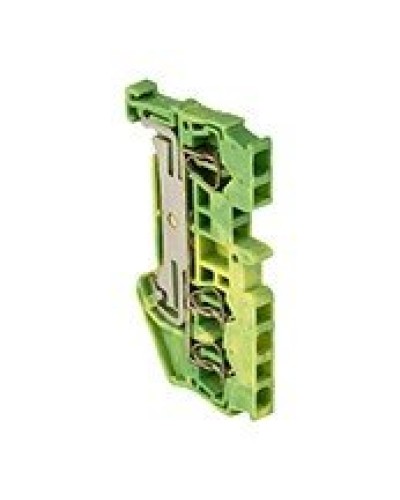 JXB-ST-2.5 3-проводная, земля, желто-зеленная (plc-jxb-st-2.5-3-pen). Колодка клеммная пружинная. EKF в Норильске