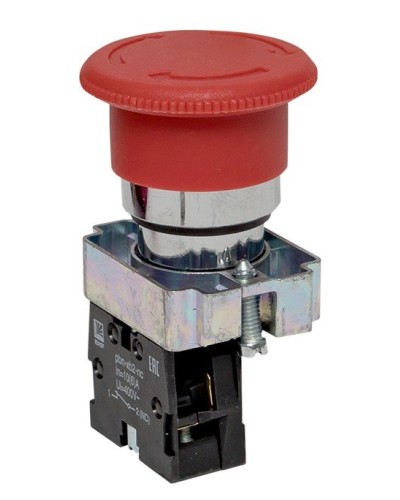 BS542 поворотная красная грибок NC (xb2-bs542). Кнопка поворотная красная грибок. EKF в Норильске