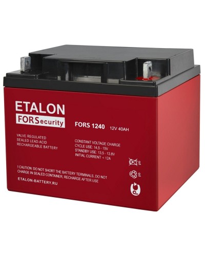 ETALON FORS 1240. Аккумулятор герметичный свинцово-кислотный. ETALON в Норильске