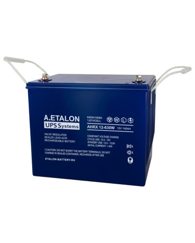 A.ETALON AHRX 12-630W (140). Аккумулятор герметичный свинцово-кислотный. ETALON в Норильске