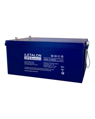 A.ETALON AHRX 12-820W (120). Аккумулятор герметичный свинцово-кислотный. ETALON в Норильске