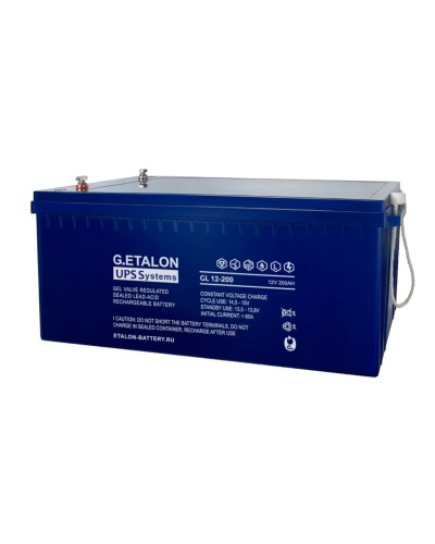 G.ETALON GL 12-200. Аккумулятор герметичный свинцово-кислотный. ETALON в Норильске