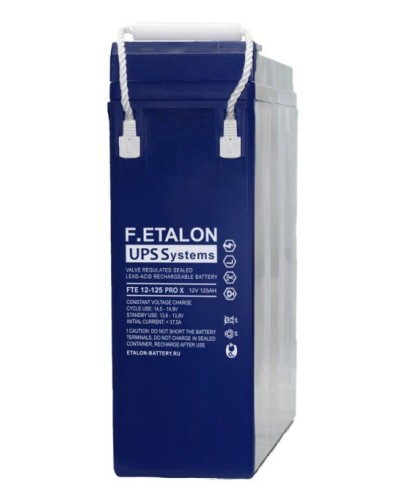 F.ETALON FTE 12-125 PRO X. Аккумулятор герметичный свинцово-кислотный. ETALON в Норильске