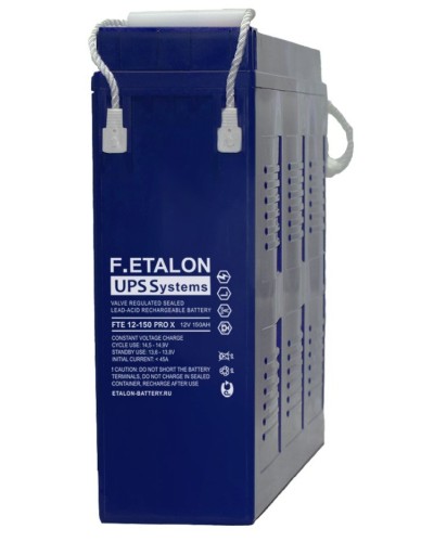 F.ETALON FTE 12-150 PRO X. Аккумулятор герметичный свинцово-кислотный. ETALON в Норильске