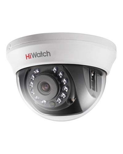 DS-T591(C) (3.6 mm). Бюджетная видеокамера мультиформатная купольная. HiWatch в Норильске