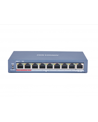 DS-3E0109P-E(C). Коммутатор с питанием POE. Hikvision в Норильске