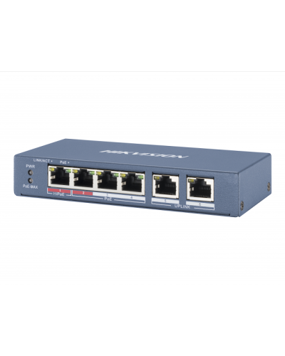 DS-3E0106HP-E. Коммутатор с питанием POE. Hikvision в Норильске