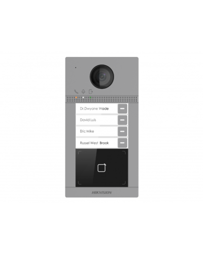 DS-KV8413-WME1(C)/Flush. Вызывная панель IP-домофона. Hikvision в Норильске
