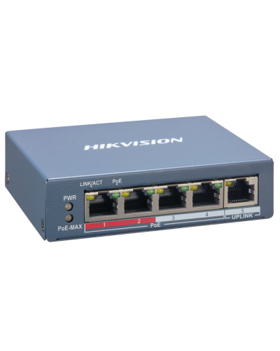 DS-3E1105P-EI. Коммутатор с POE. Hikvision в Норильске