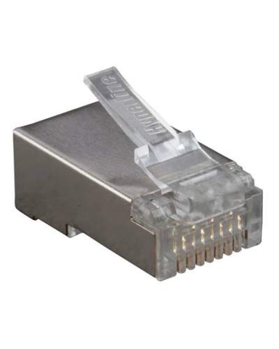 PLUG-8P8C-U-C6-SH-100 (100 шт). Разъем RJ-45. Hyperline в Норильске