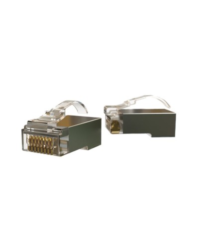 PLEZ-8P8C-UA-C6-SH-100 (100 шт). Разъем RJ-45. Hyperline в Норильске