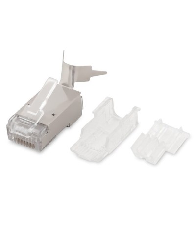 PLUG-8P8C-UV-C6A-SH-50 (50 шт). Разъем RJ-45. Hyperline в Норильске