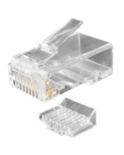PLUG-8P8C-UV-C6-100 (100 шт). Разъем RJ-45. Hyperline в Норильске