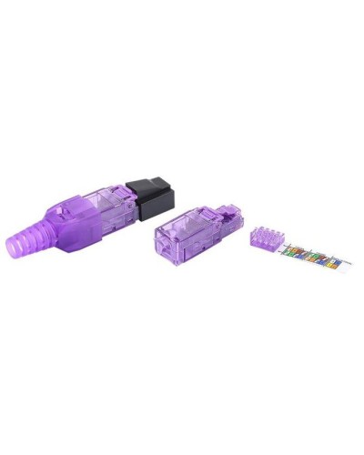 PLUD-8P8C-S-C6-VL. Разъем RJ-45. Hyperline в Норильске