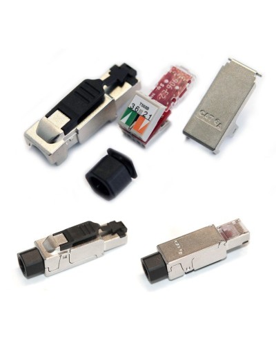 PLUF-8P8C-S-C6-SH. Разъем RJ-45. Hyperline в Норильске
