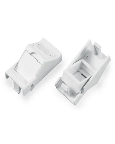 SIP2A-1K-M45-22.5. Вставка угловая 45x22.5 (аналог Mosaic) для 1 модуля формата Keystone Jack. Hyperline в Норильске