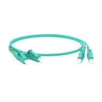 FC-D2-503-SC/PR-SC/PR-H-1M-LSZH-AQ. Патч-корд волоконно-оптический многомодовый. Hyperline
