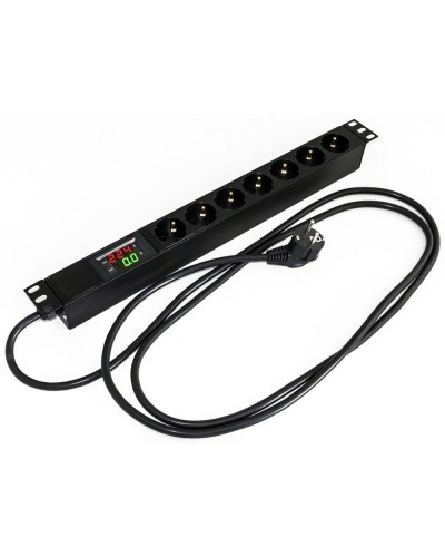 SHE19-7SH-AV-2.5EU. Блок розеток 19. Hyperline в Норильске