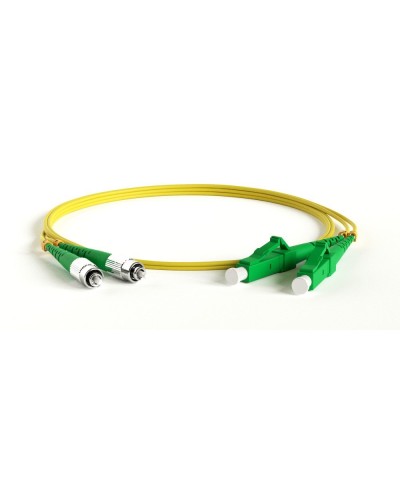 FC-D2-9-FC/AR-LC/AR-H-1M-LSZH-YL. Патч-корд волоконно-оптический FC-LC. Hyperline в Норильске