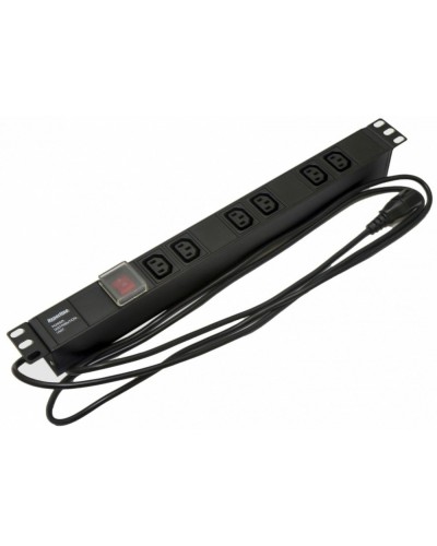 SHE19-6IEC-S-2.5IEC. Блок розеток 19. Hyperline в Норильске